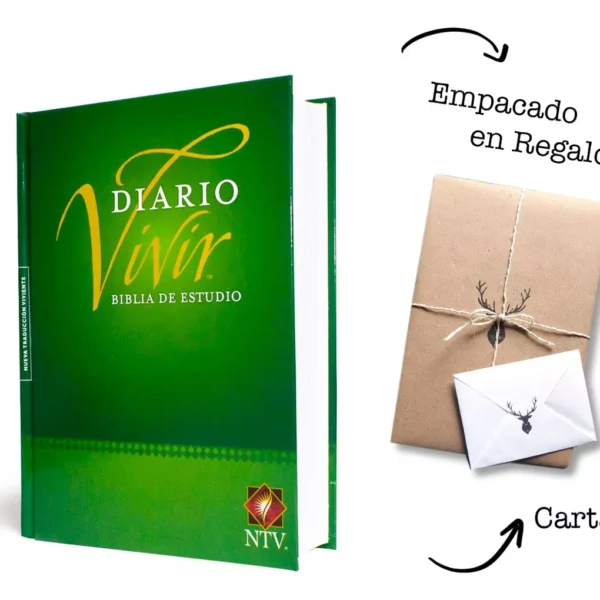 Biblia De Estudio Diario Vivir Tapa Dura NTV