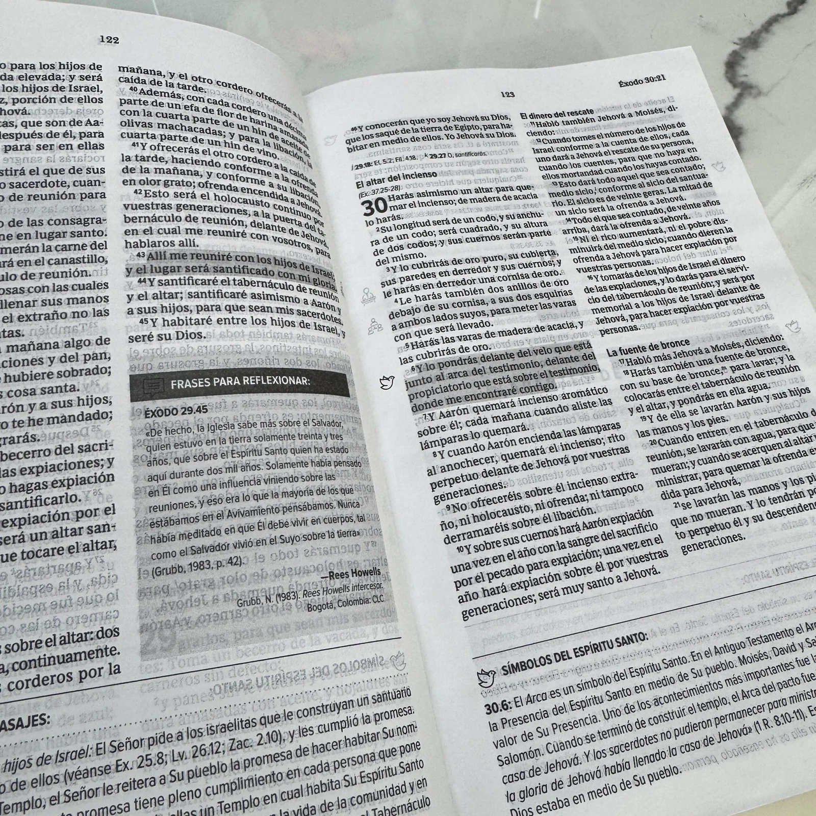 Biblia del Espíritu Santo RVR60 Versión de Estudio Piel Negro Descubre al Espíritu Santo desde Génesis hasta Apocalipsis. - Image 7